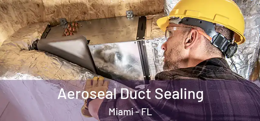  Aeroseal Duct Sealing Miami - FL